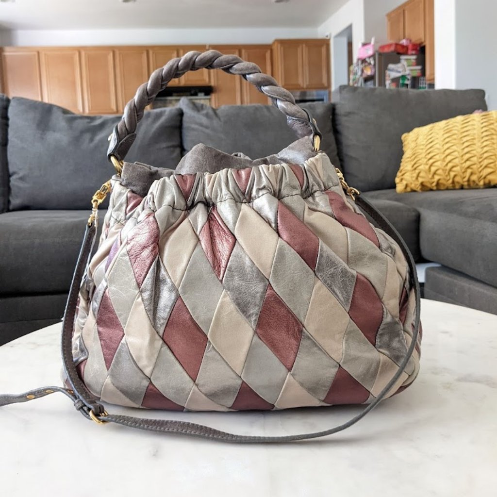 バッグ miu miu FW1996 Snakeskin Patchwork Bag miu miu FW1996 Snakeskin Patchwork Bag